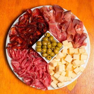 Charola de Carnes Frías y Queso 1kg